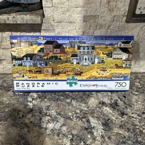 Salty Witch Bay Wysocki Buffalo 750 Piece Panoramic Jigsaw Puzzle New And Sealed